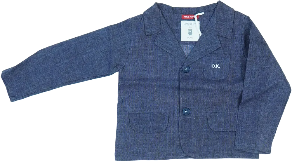 Kék Overkids Blézer és Zakó EU 80 / UK 9-12 hónap / US 12 hónap