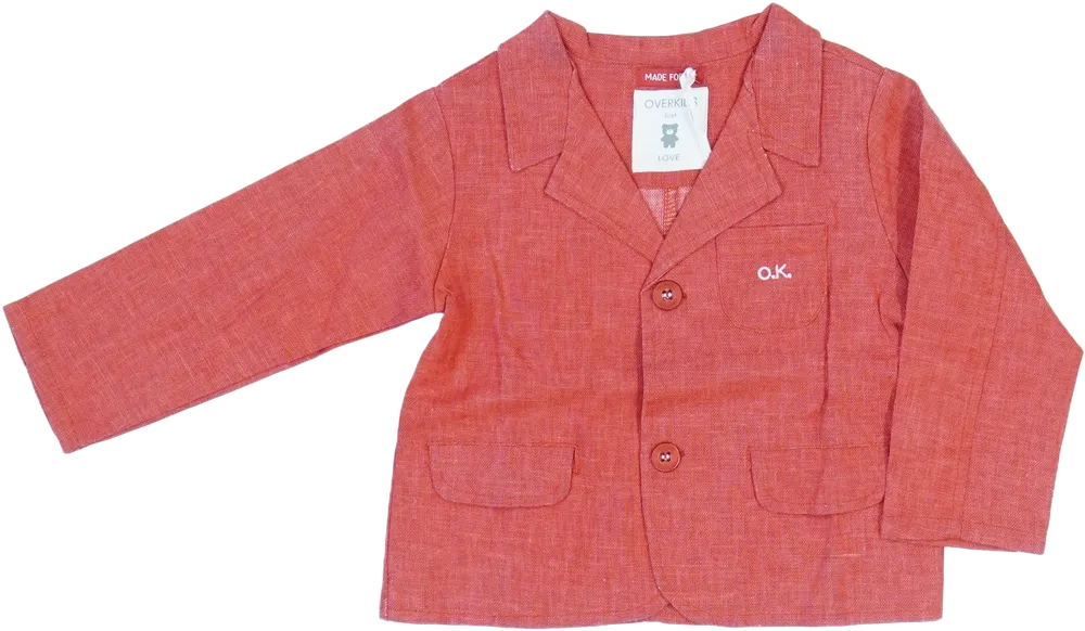 Piros Overkids Blézer és Zakó EU 74 / UK 6-9 hónap / US 6-9 hónap