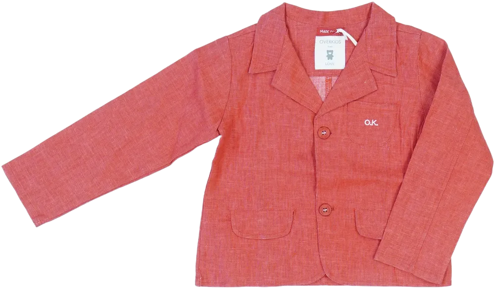 Piros Overkids Blézer és Zakó EU 86 / UK 12-18 hónap / US 18 hónap