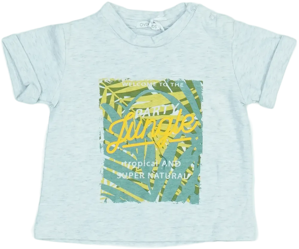 Szürke Overkids Póló EU 68 / UK 3-6 hónap / US 3-6 hónap