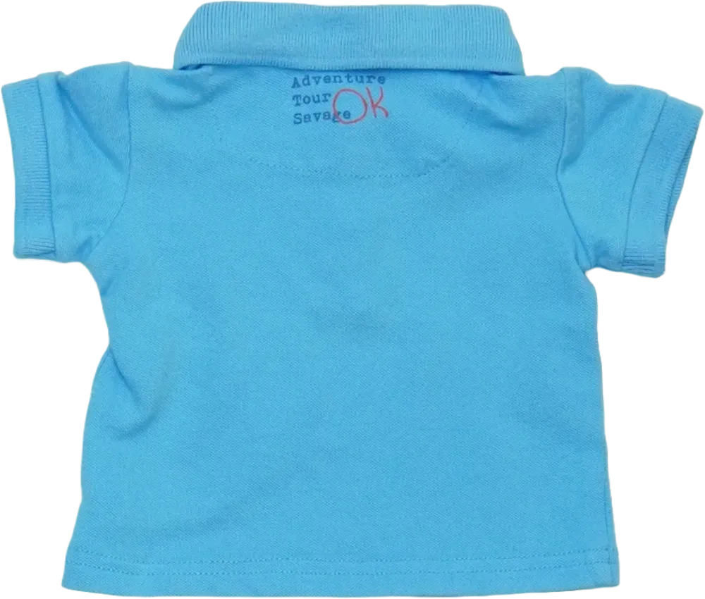 Kék Overkids Galléros póló EU 62 / UK 0-3 hónap / US 0-3 hónap