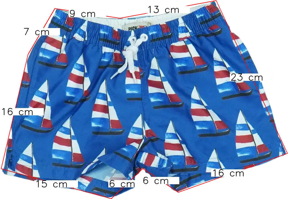 Kék Pick Up TM Fürdőnadrág EU 92 / UK 2 év / US 2T