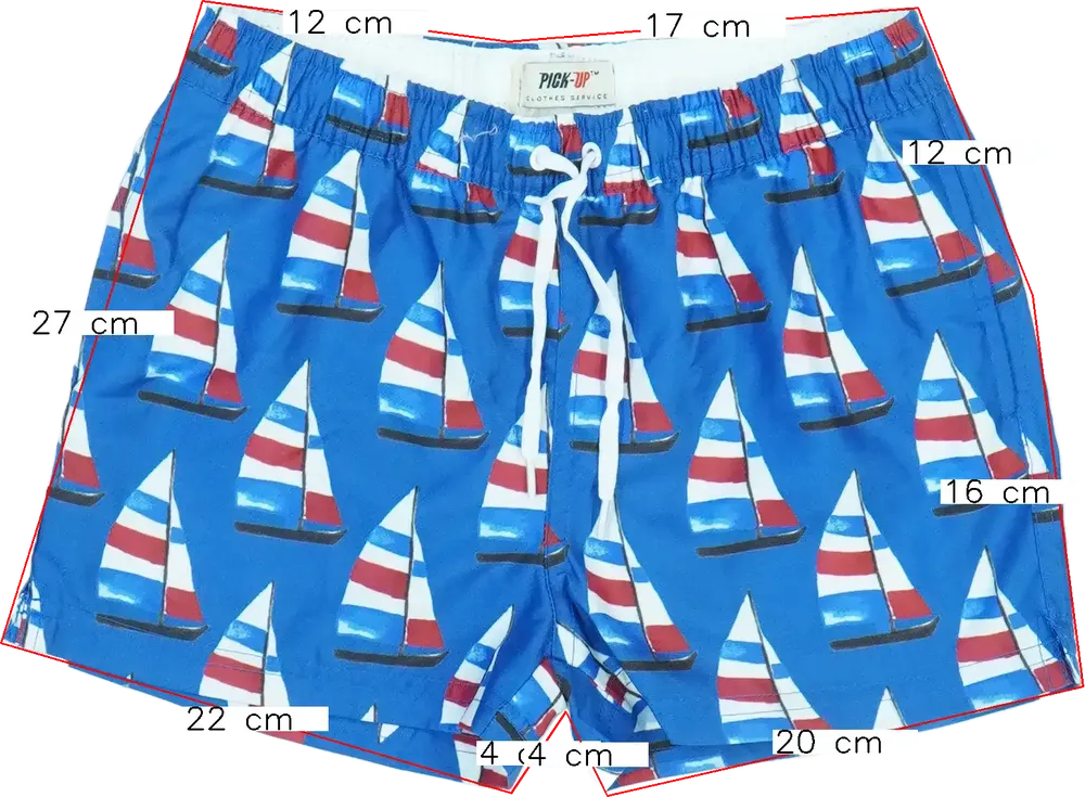 Kék Pick Up TM Fürdőnadrág EU 128 / UK 8 év / US 8 év/M