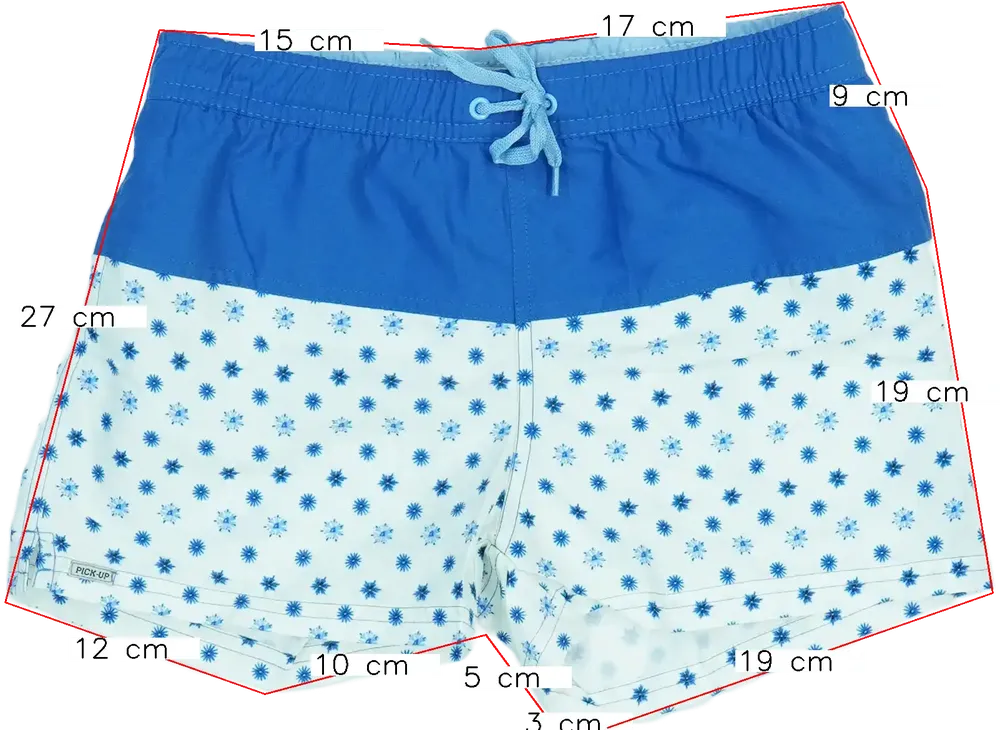 Kék Pick Up TM Fürdőnadrág EU 128 / UK 8 év / US 8 év/M