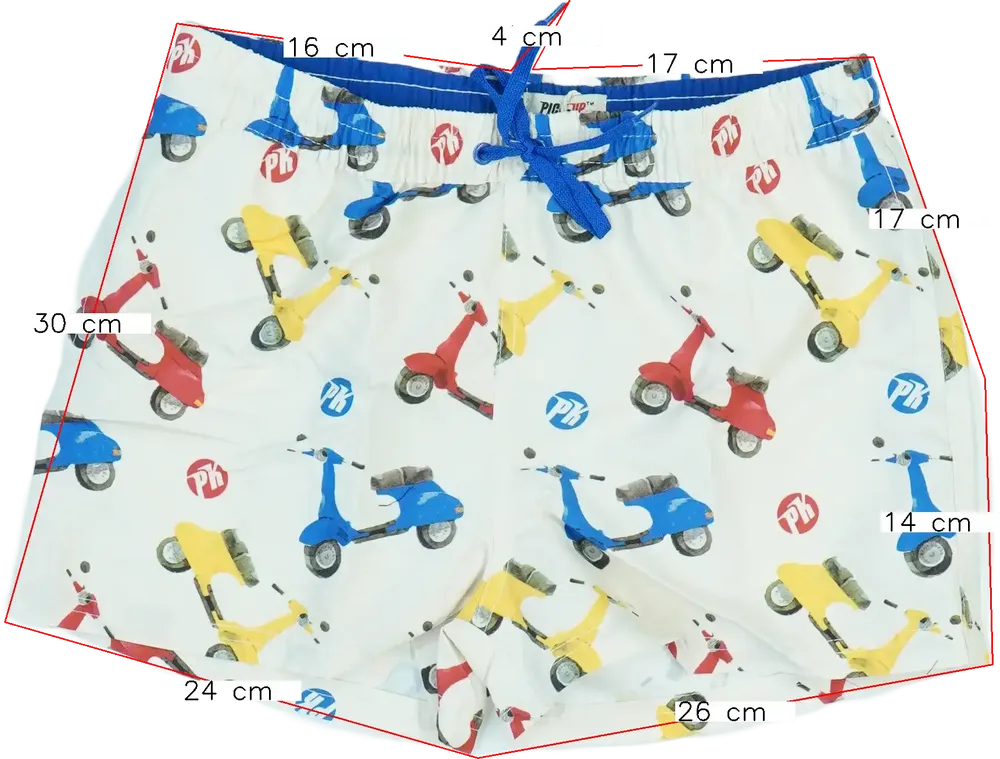 White Pick Up TM Swim short EU 152 / UK 12 years / US 12 years/L