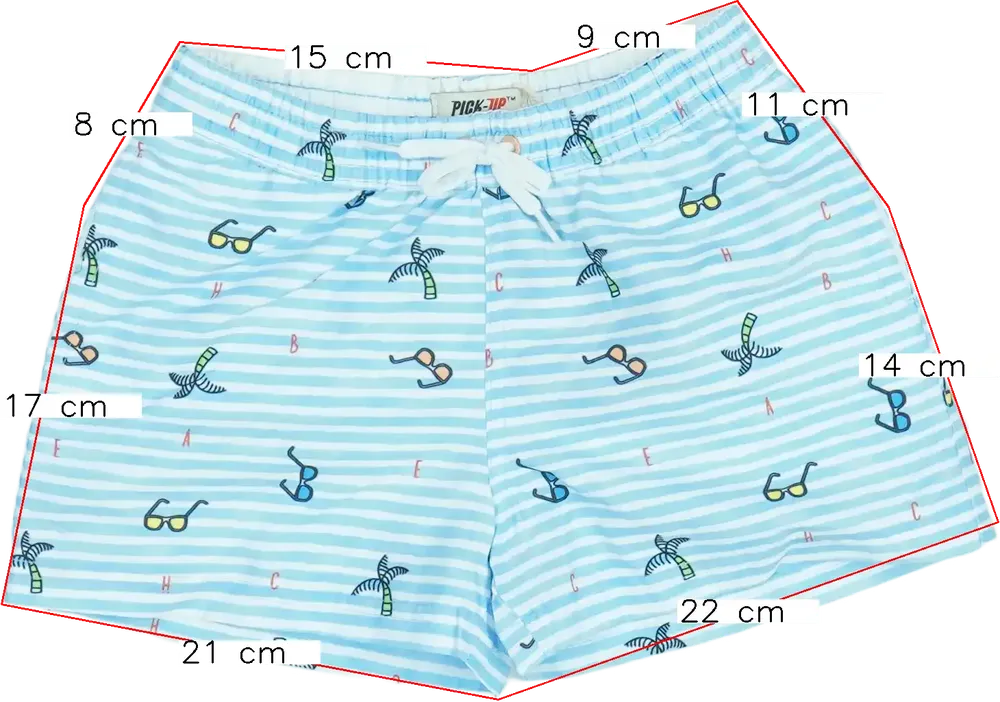 Kék Pick Up TM Fürdőnadrág EU 110 / UK 5 év / US 5 év/XS