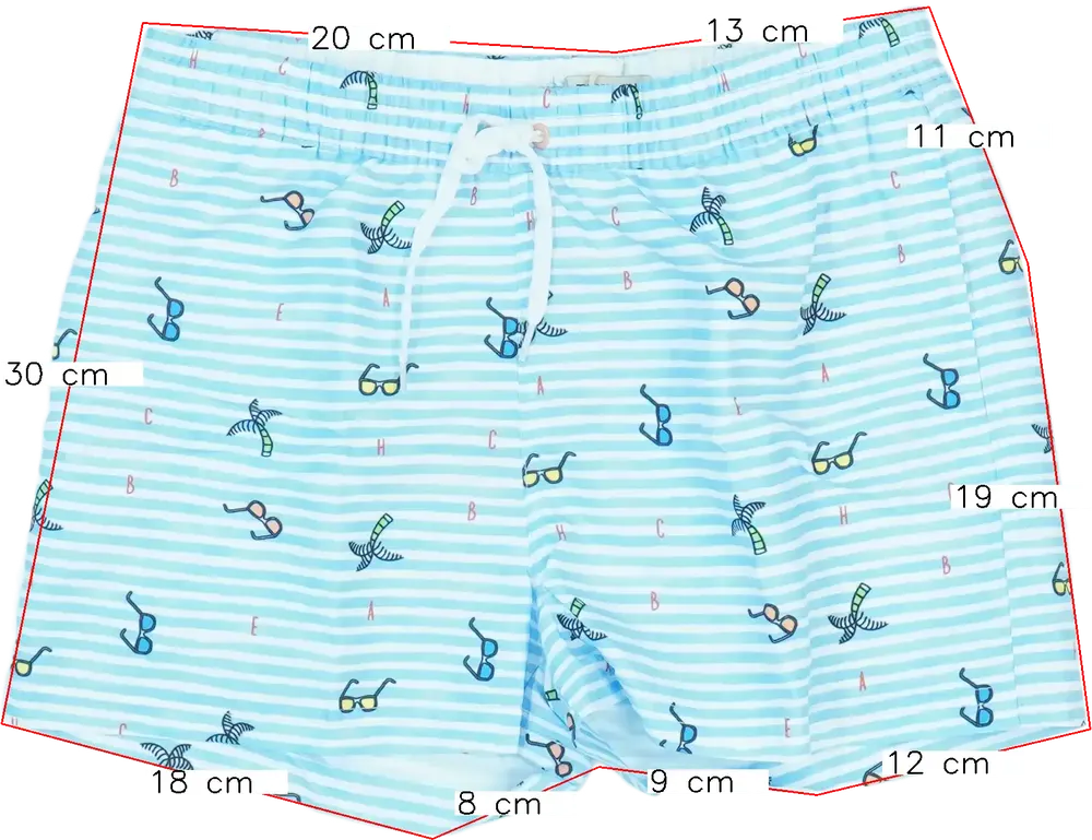 Blue Pick Up TM Swim short EU 152 / UK 12 years / US 12 years/L