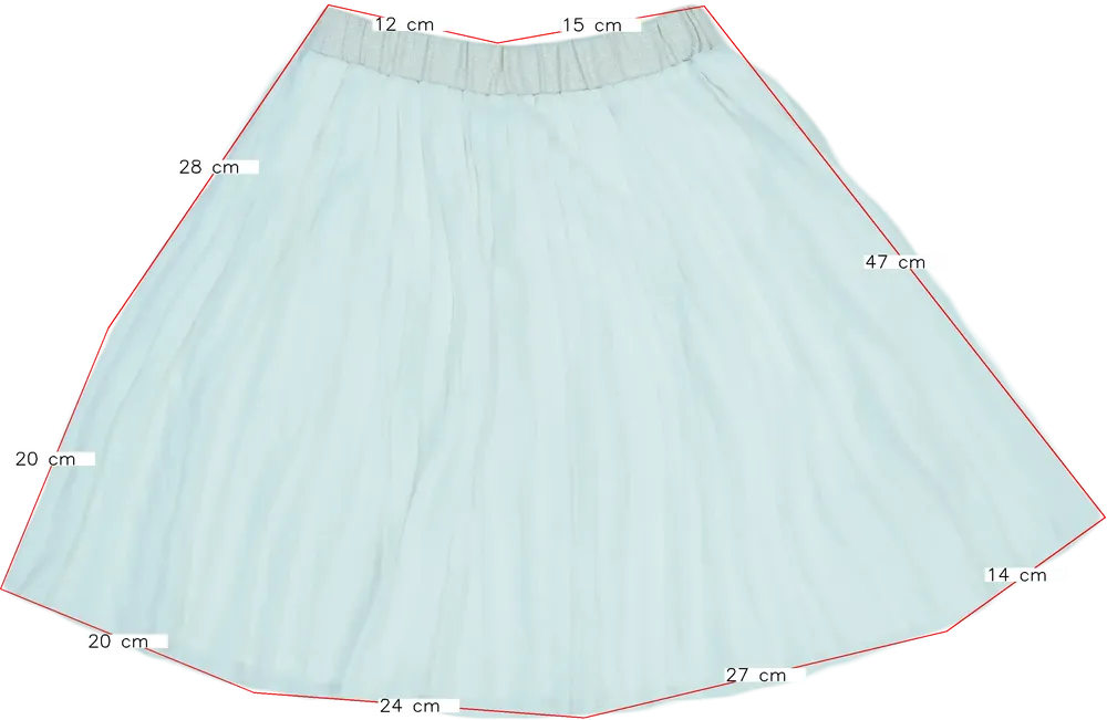 Fehér Overkids Szoknya EU 122 / UK 7 év / US 7 év/M