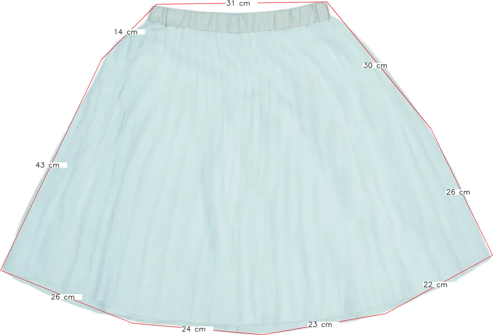 Fehér Overkids Szoknya EU 152 / UK 12 év / US 12 év/L