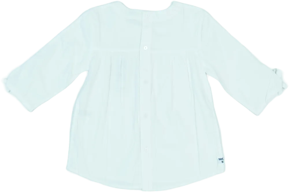 Fehér Overkids Blúz EU 110 / UK 5 év / US 5 év/XS