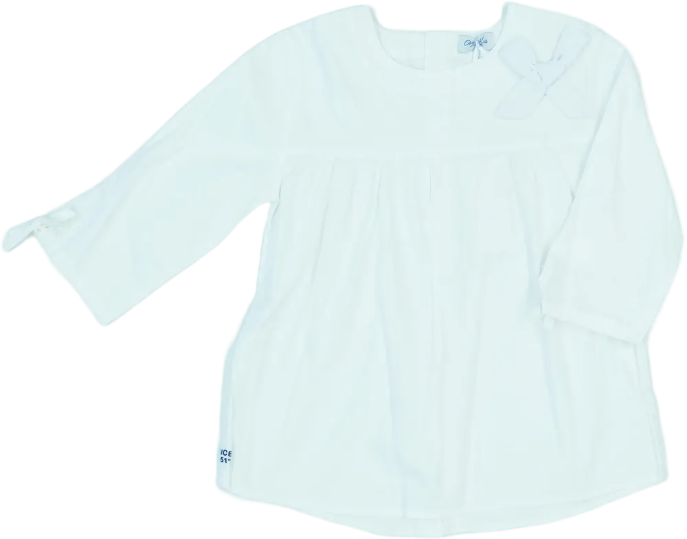 Fehér Overkids Blúz EU 116 / UK 6 év / US 6 év/S