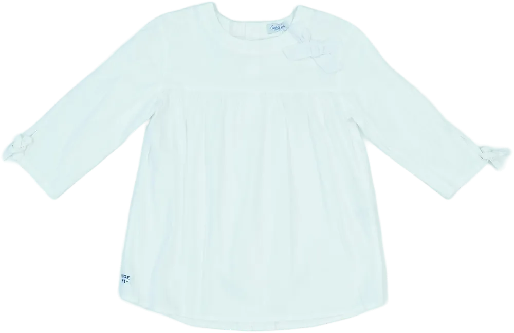 Fehér Overkids Blúz EU 122 / UK 7 év / US 7 év/M