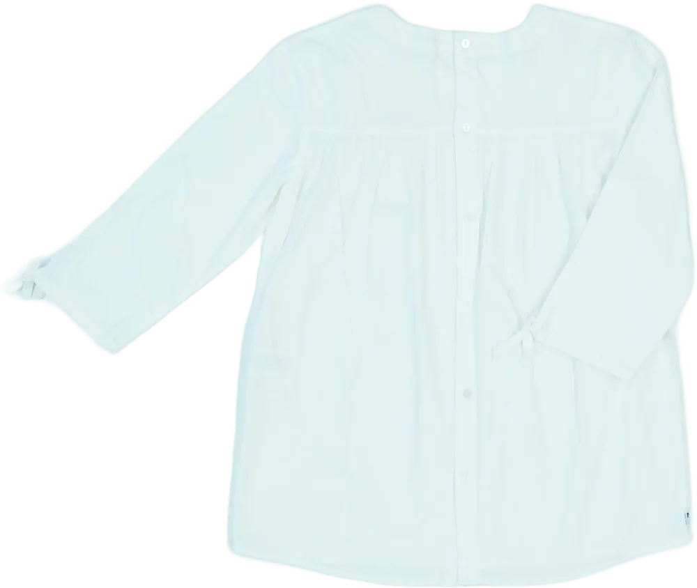 Fehér Overkids Blúz EU 140 / UK 10 év / US 10 év/L