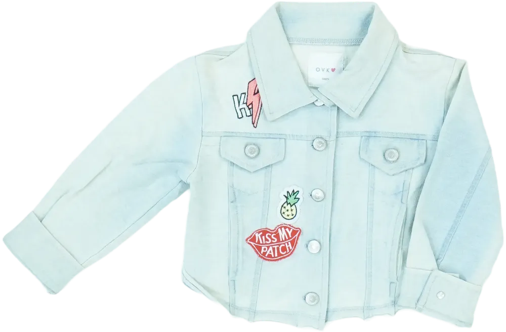 Kék Overkids Farmerdzseki EU 92 / UK 2 év / US 2T