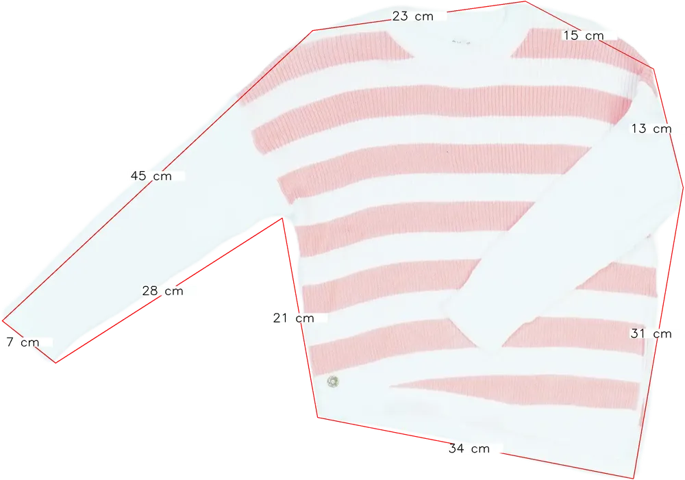 Rózsaszín OVS Kötött pulcsi EU 116 / UK 6 év / US 6 év/S