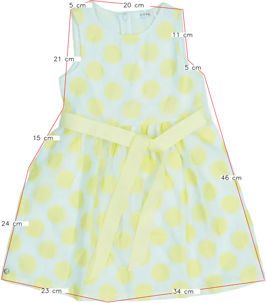 Sárga Overkids Ruha EU 116 / UK 6 év / US 6 év/S