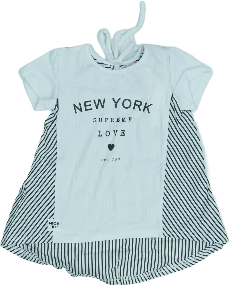 Fehér Overkids Tunika EU 92 / UK 2 év / US 2T