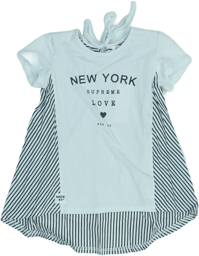 Fehér Overkids Tunika EU 104 / UK 4 év / US 4T/XS