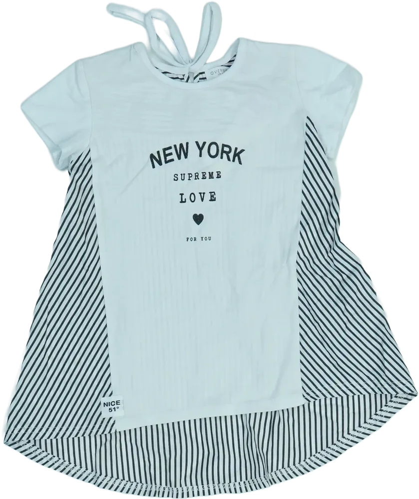 Fehér Overkids Tunika EU 110 / UK 5 év / US 5 év/XS