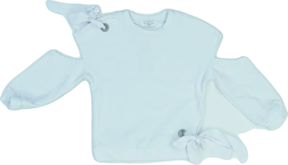 Fehér Overkids Hosszú ujjú felső EU 92 / UK 2 év / US 2T