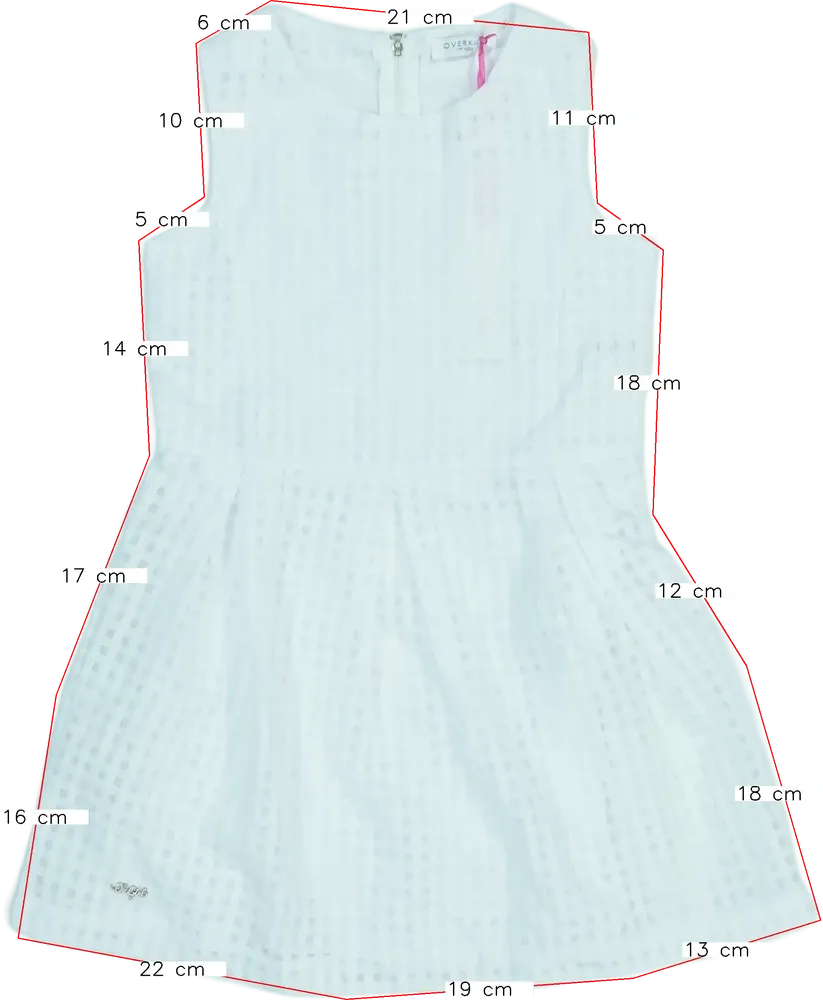 Fehér Overkids Ruha EU 116 / UK 6 év / US 6 év/S