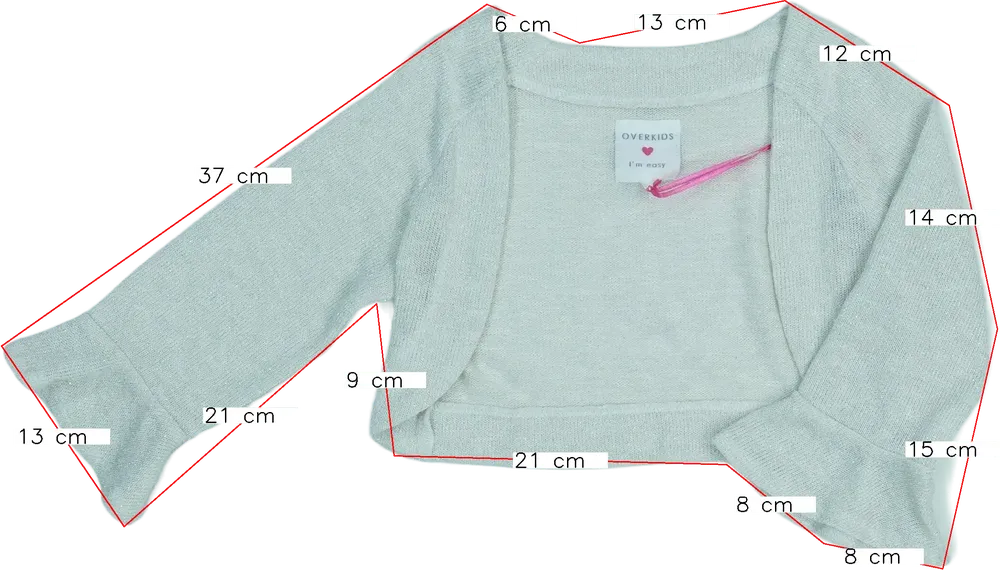 Ezüst Overkids Bolero EU 104 / UK 4 év / US 4T/XS