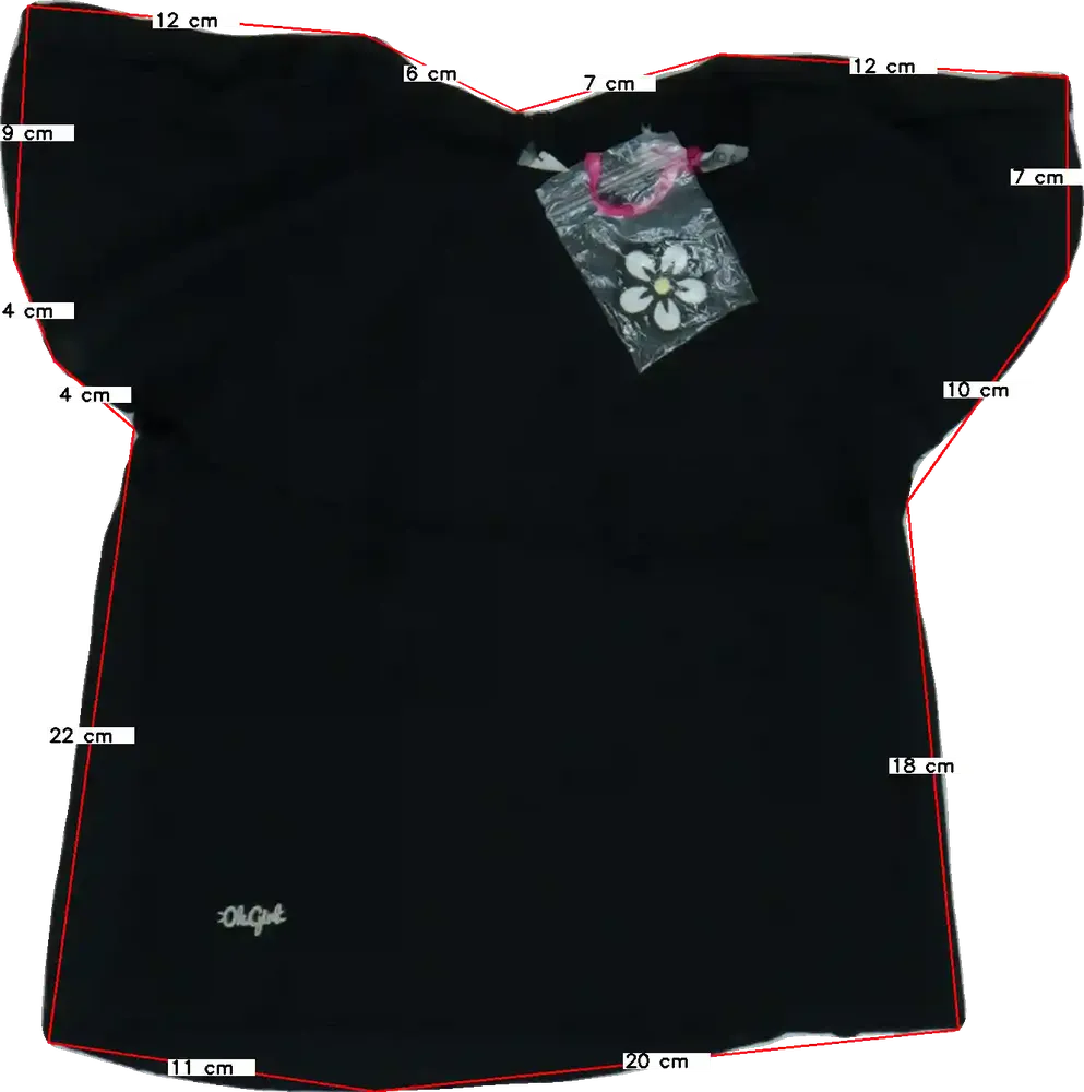 Fekete Overkids Blúz EU 98 / UK 3 év / US 3T