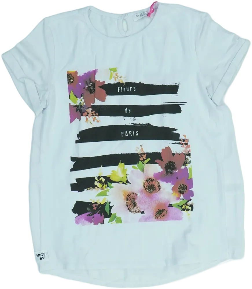 Fehér Overkids Blúz EU 152 / UK 12 év / US 12 év/L