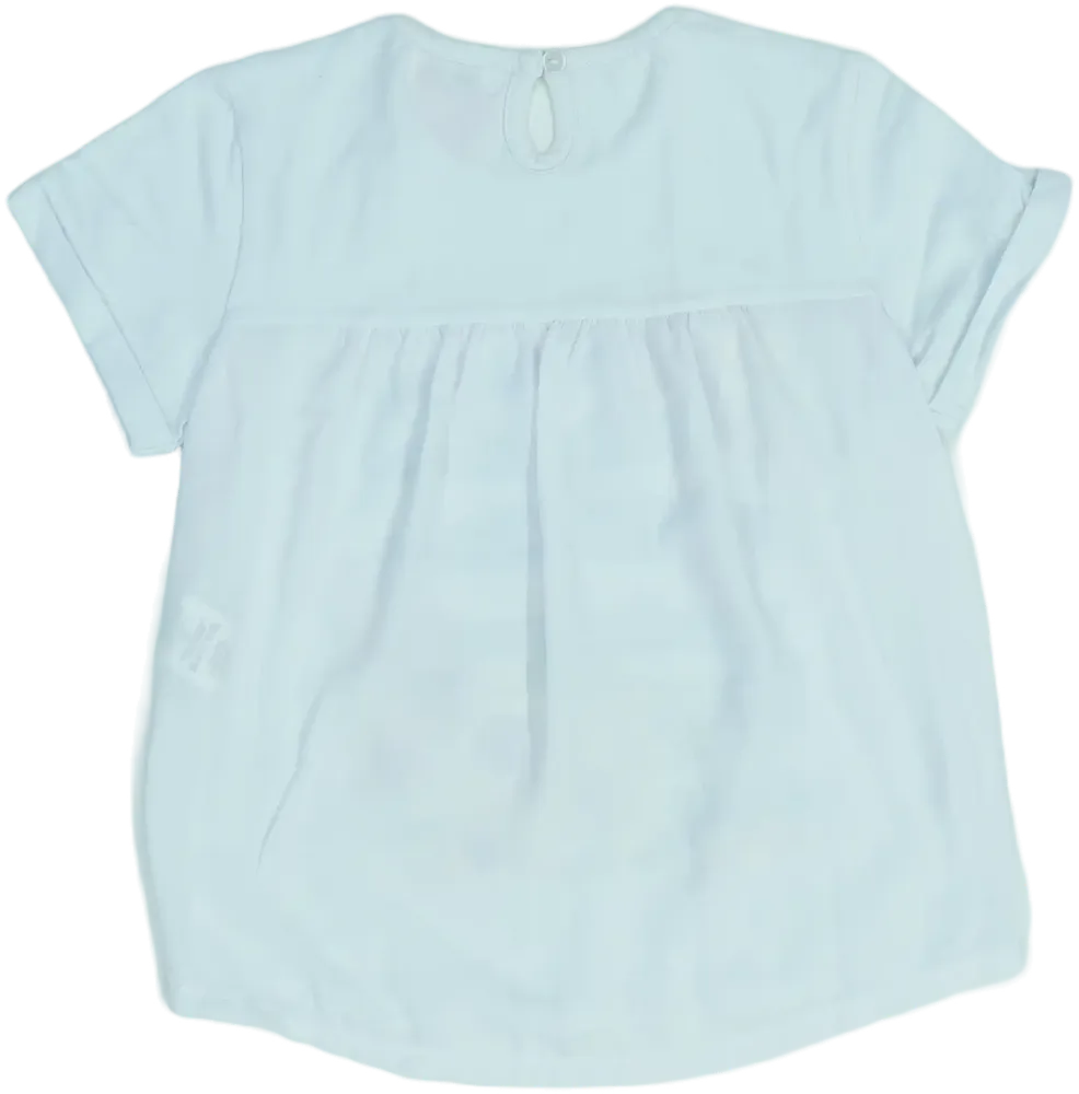 Fehér Overkids Póló EU 110 / UK 5 év / US 5 év/XS