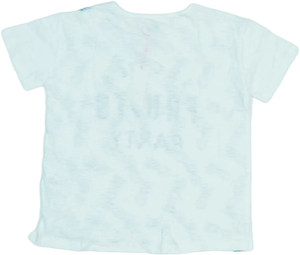 Fehér Overkids Póló EU 92 / UK 2 év / US 2T