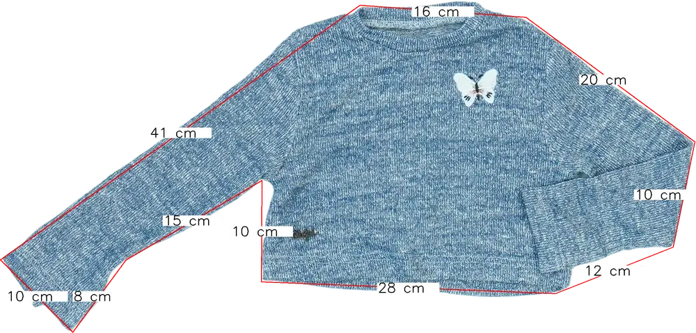 Kék Overkids Kötött pulcsi EU 92 / UK 2 év / US 2T