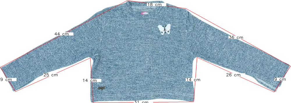 Kék Overkids Kötött pulcsi EU 110 / UK 5 év / US 5 év/XS