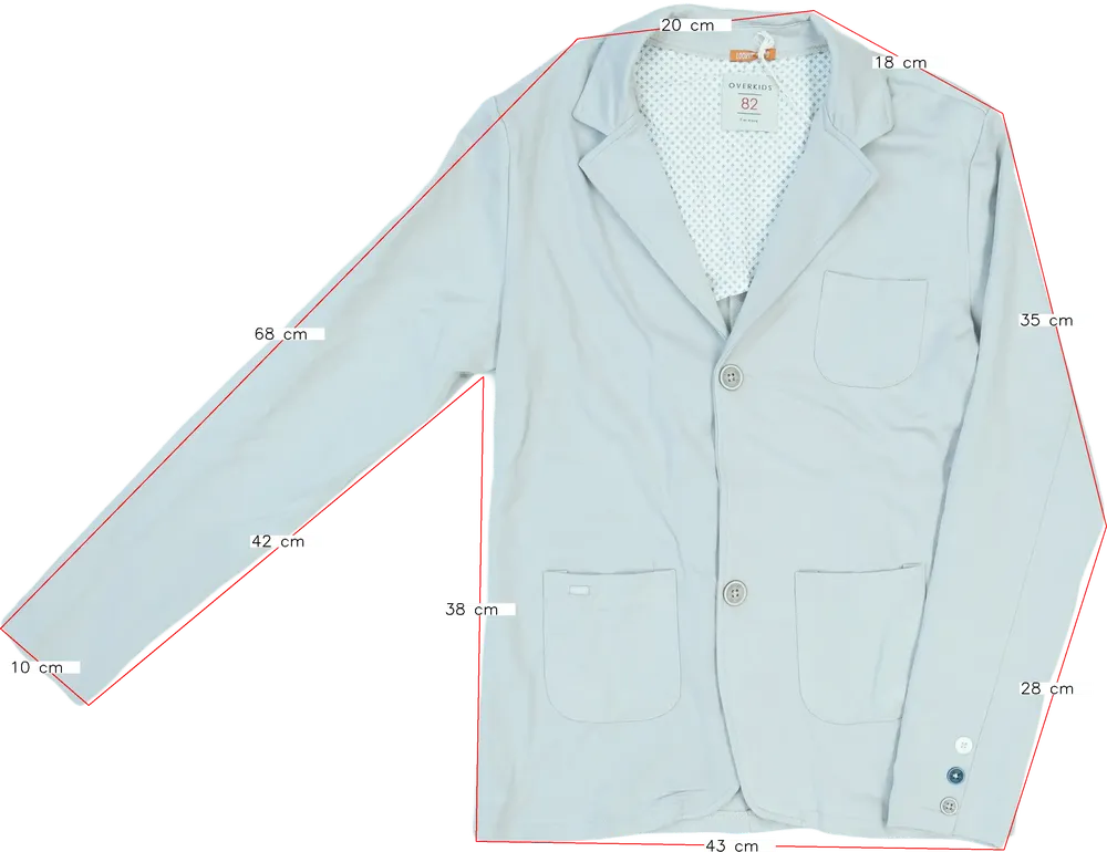 Barna Overkids Blézer és Zakó EU 170 / UK 15 év / US XL