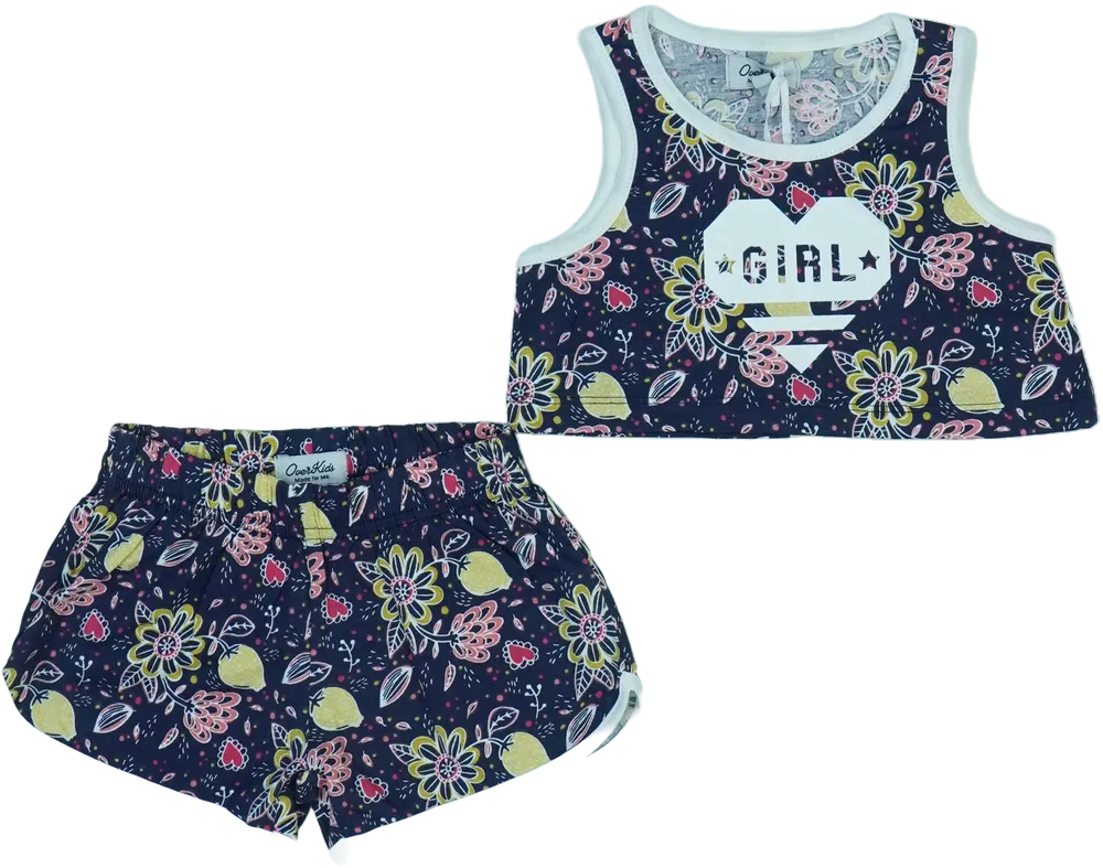 Blue Overkids 2-piece set - Top &amp; Bottom EU 98 / UK 3 years / US 3T