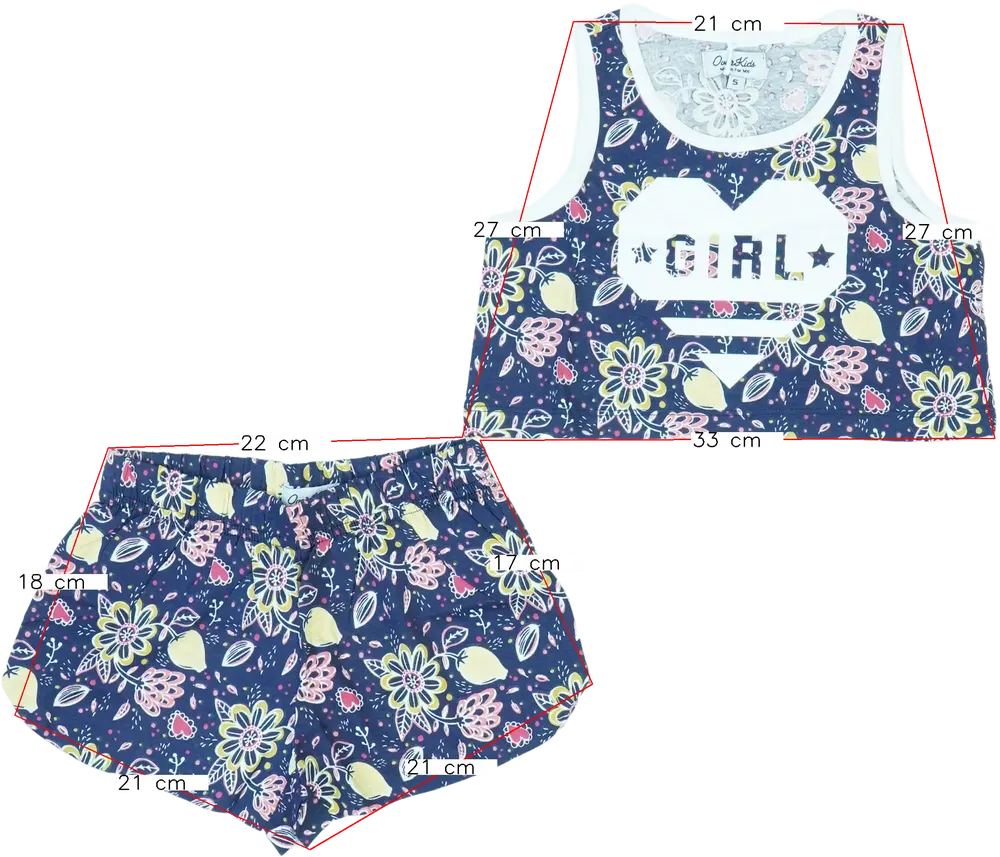 Multicoloured OVS - Fagottino 2-piece set - Top &amp; Bottom EU 110 / UK 5 years / US 5 years/XS