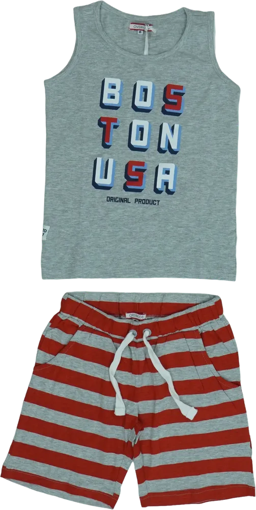 Grey Overkids 2-piece set - Top &amp; Bottom EU 116 / UK 6 years / US 6 years/S