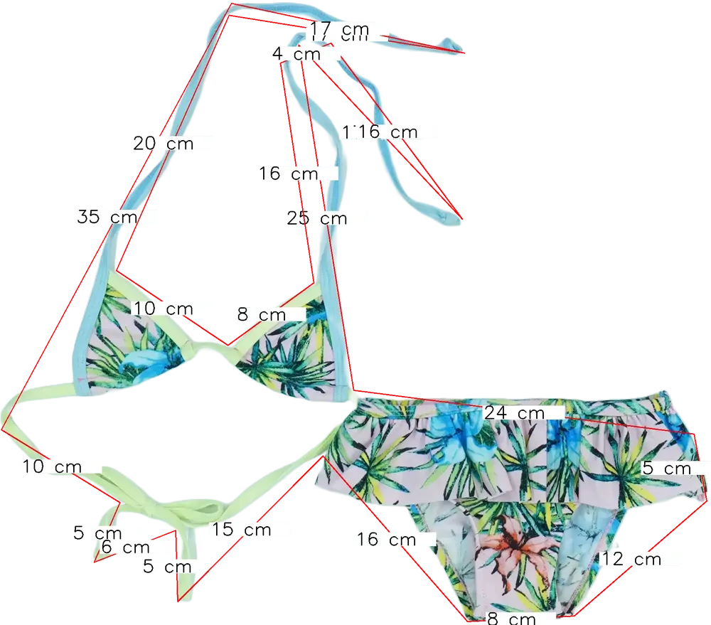 Többszínű Overkids Bikini EU 92 / UK 2 év / US 2T