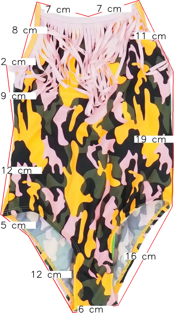 Terepszínű Overkids Fürdőruha EU 116 / UK 6 év / US 6 év/S