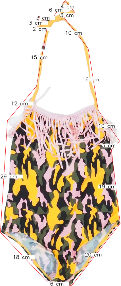 Terepszínű Overkids Fürdőruha EU 128 / UK 8 év / US 8 év/M