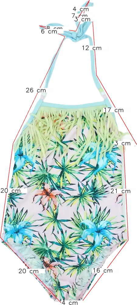 Rózsaszín Overkids Fürdőruha EU 110 / UK 5 év / US 5 év/XS