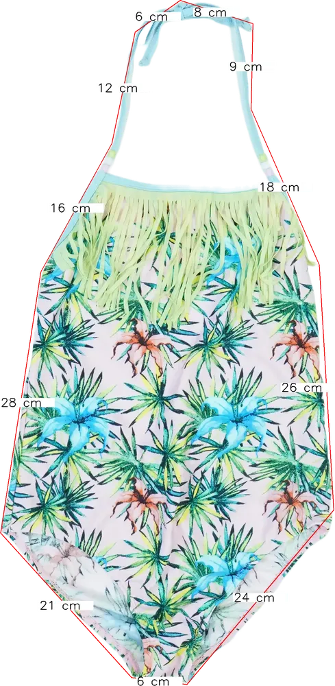 Rózsaszín Overkids Fürdőruha EU 176 / UK 16 év / US XL