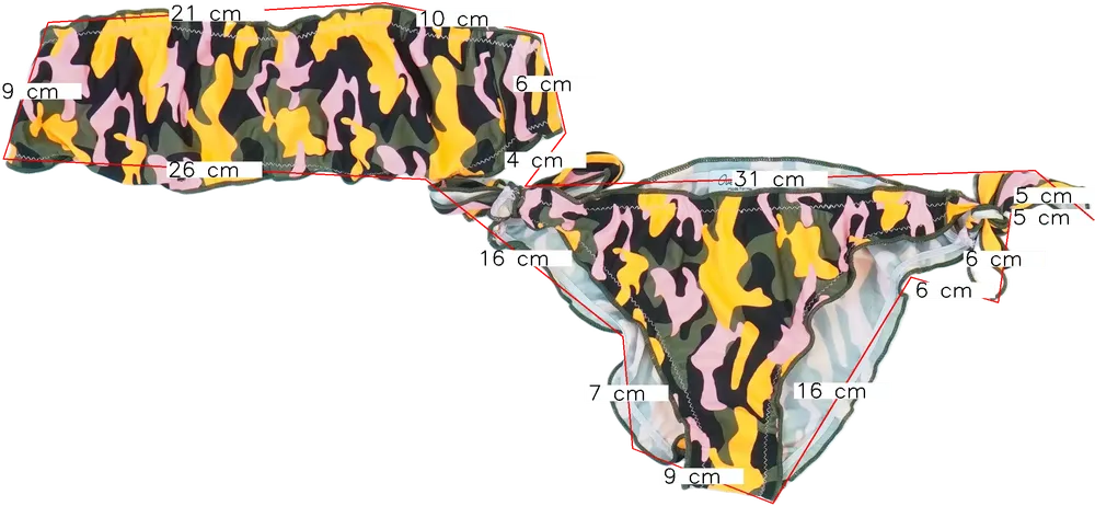 Terepszínű Overkids Bikini EU 176 / UK 16 év / US XL