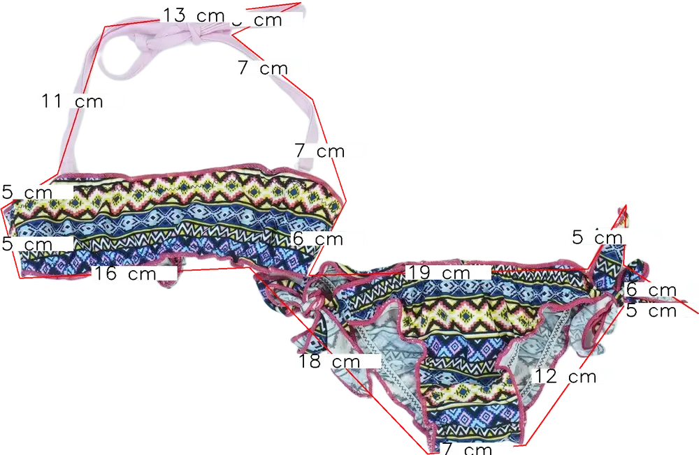 Többszínű Overkids Bikini EU 104 / UK 4 év / US 4T/XS