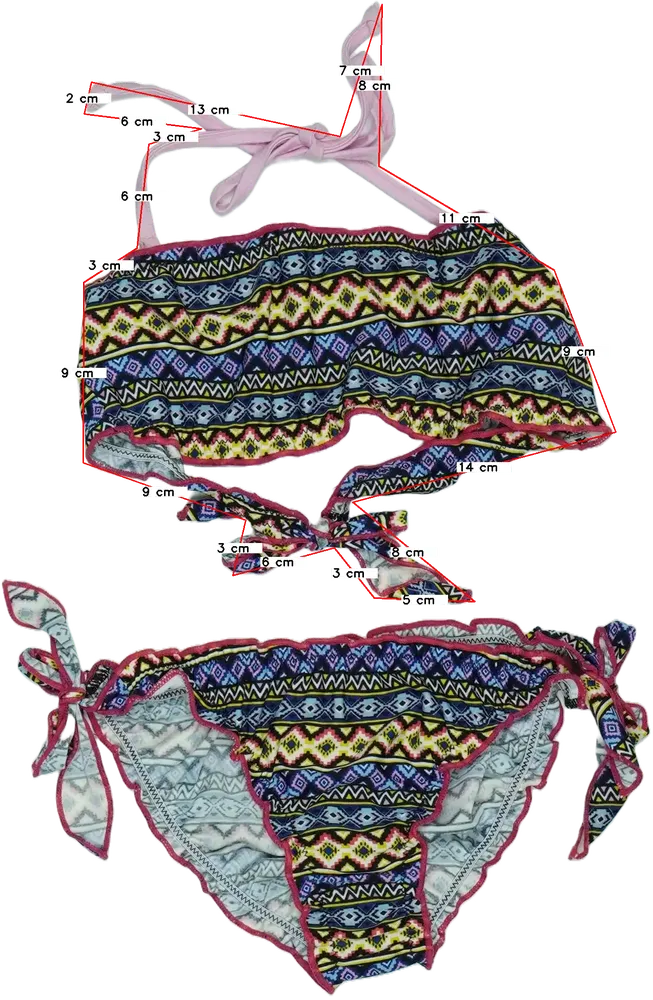 Többszínű Overkids Bikini EU 164 / UK 14 év / US 14 év/XL