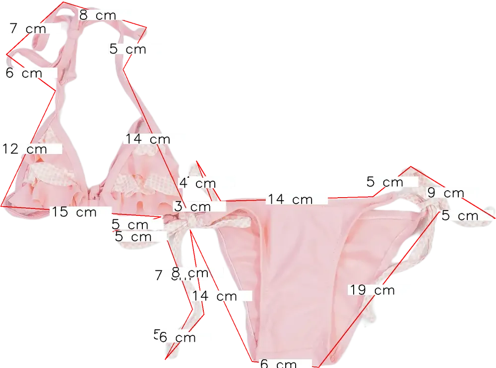 Rózsaszín Overkids Bikini EU 92 / UK 2 év / US 2T