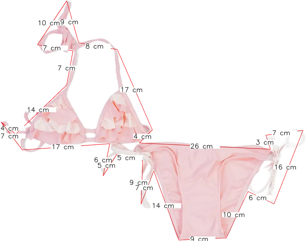 Rózsaszín Overkids Bikini EU 128 / UK 8 év / US 8 év/M