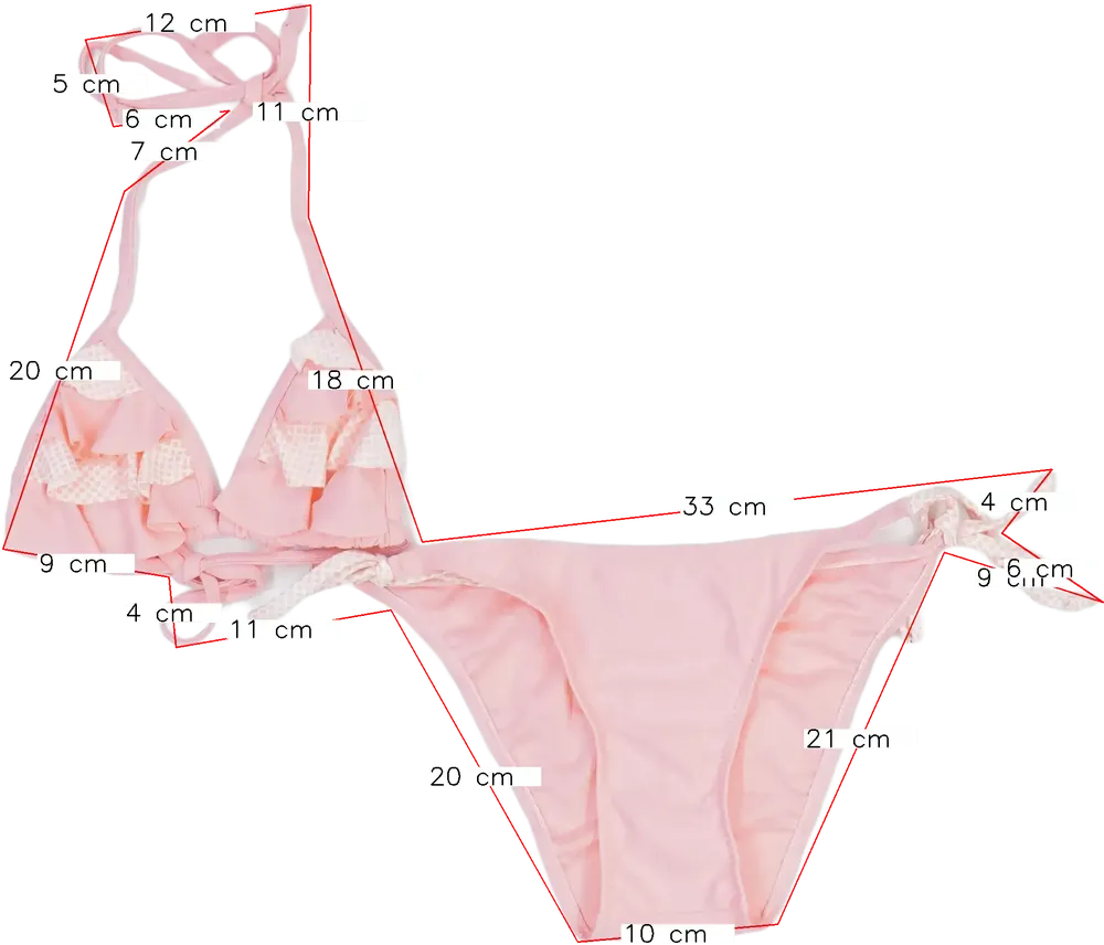 Rózsaszín Overkids Bikini EU 164 / UK 14 év / US 14 év/XL