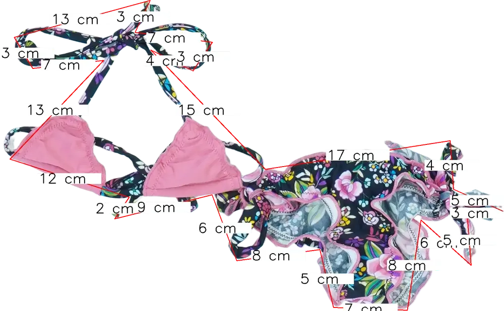 Többszínű Overkids Bikini EU 92 / UK 2 év / US 2T