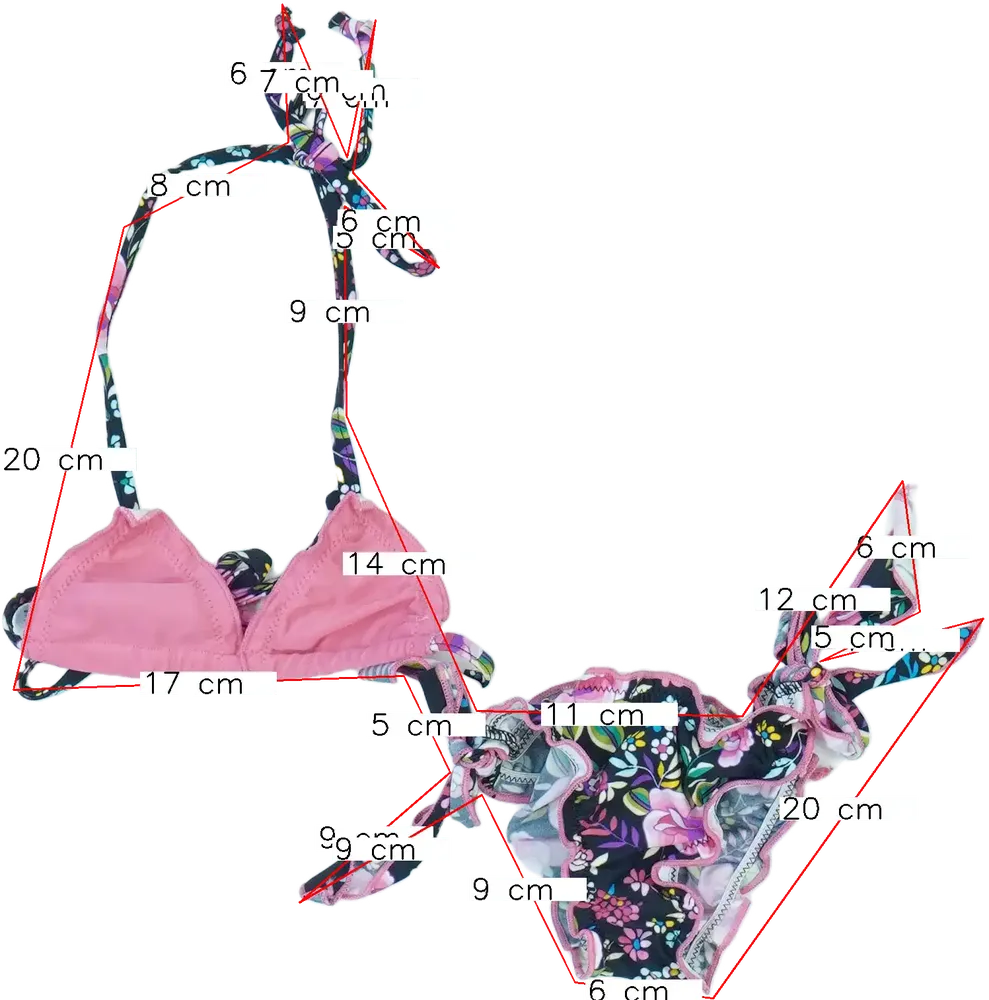 Többszínű Overkids Bikini EU 104 / UK 4 év / US 4T/XS