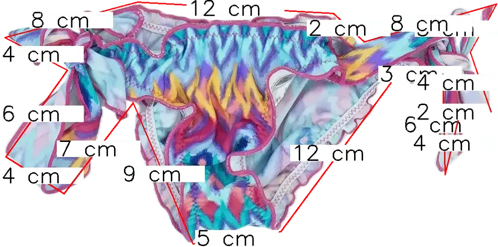Többszínű Overkids Bikini alsó EU 92 / UK 2 év / US 2T